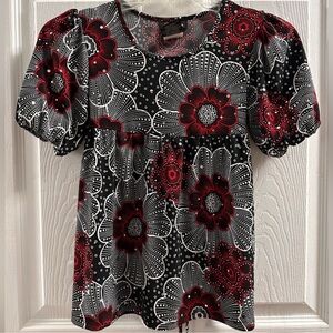 Speechless Sequin Top For Girls, Size Small
